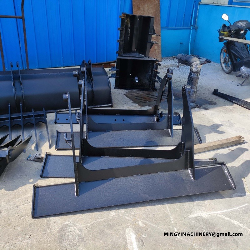 crawler tiller for hillside farming
