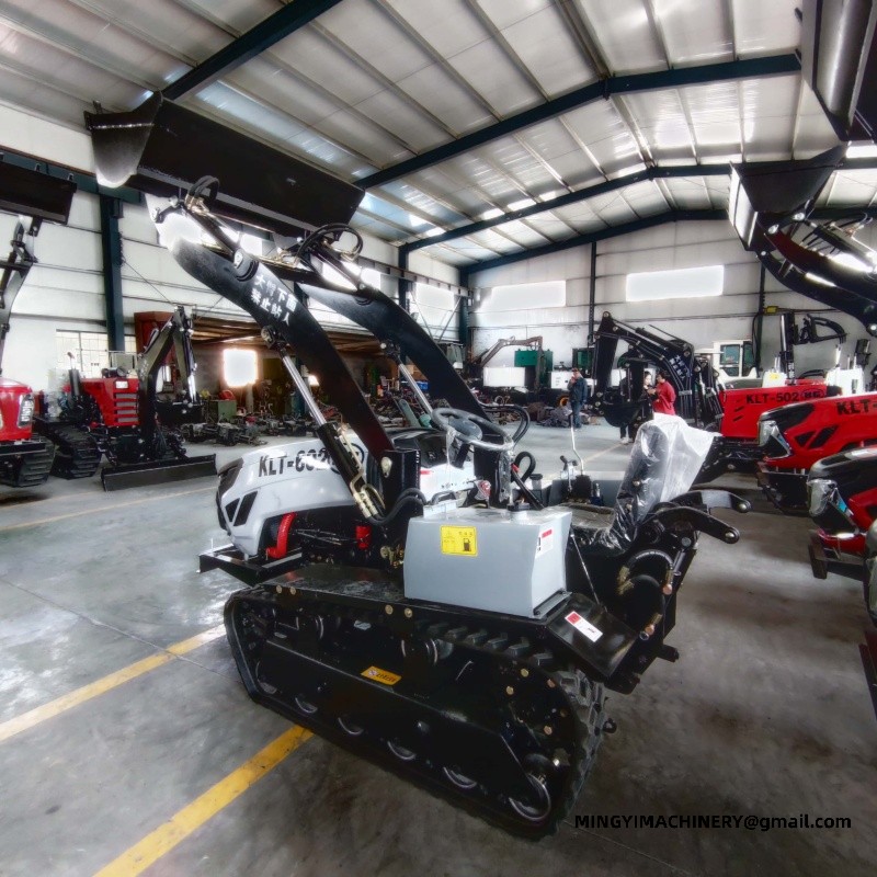tracked tiller for muddy field