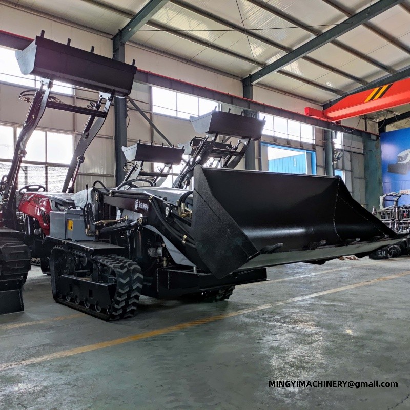 tracked tiller for muddy field
