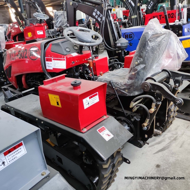 tracked tiller for muddy field