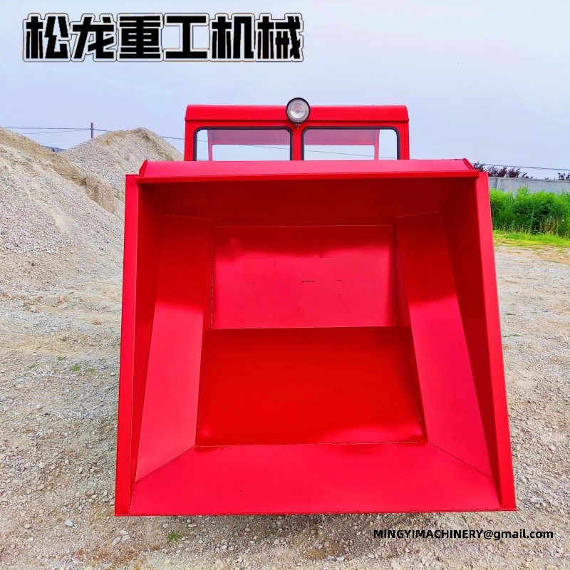 heavy duty 4WD site dumper for construction