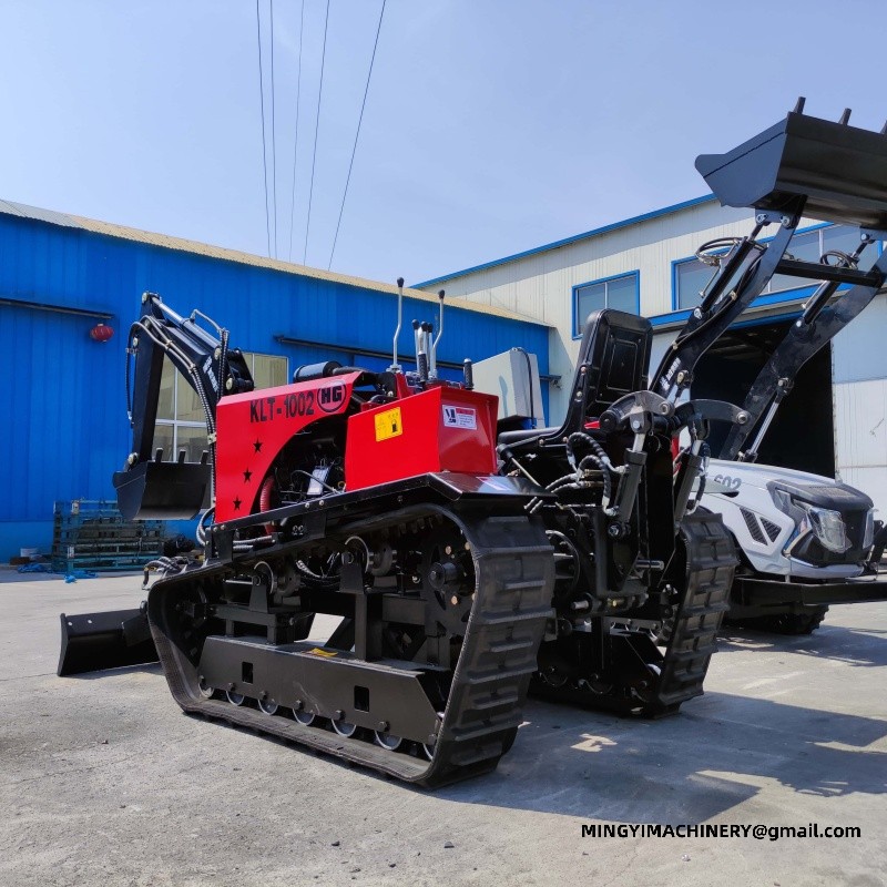 crawler tiller for orchard