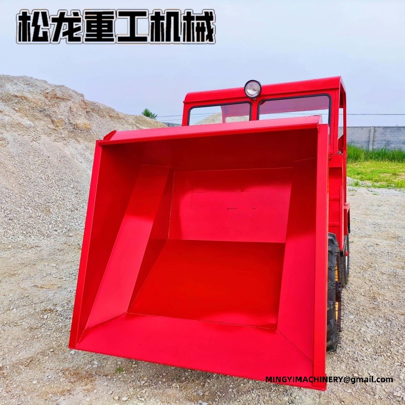 heavy duty 4WD site dumper for construction