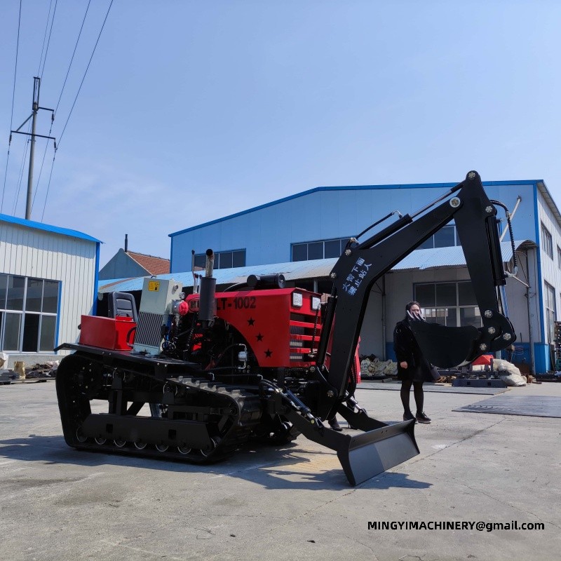crawler tiller for orchard
