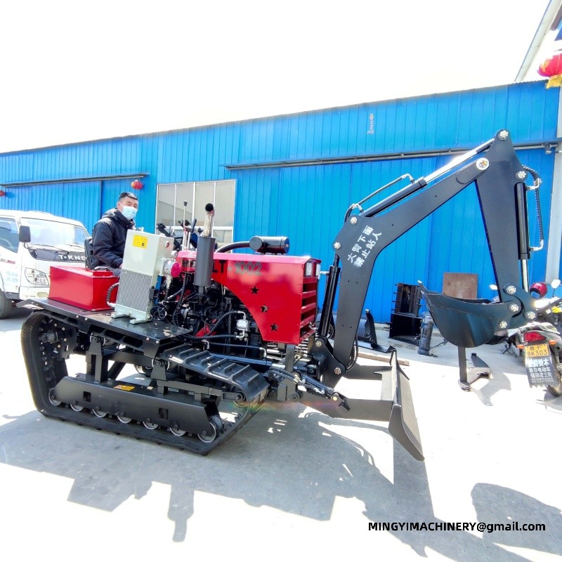 crawler tiller for orchard