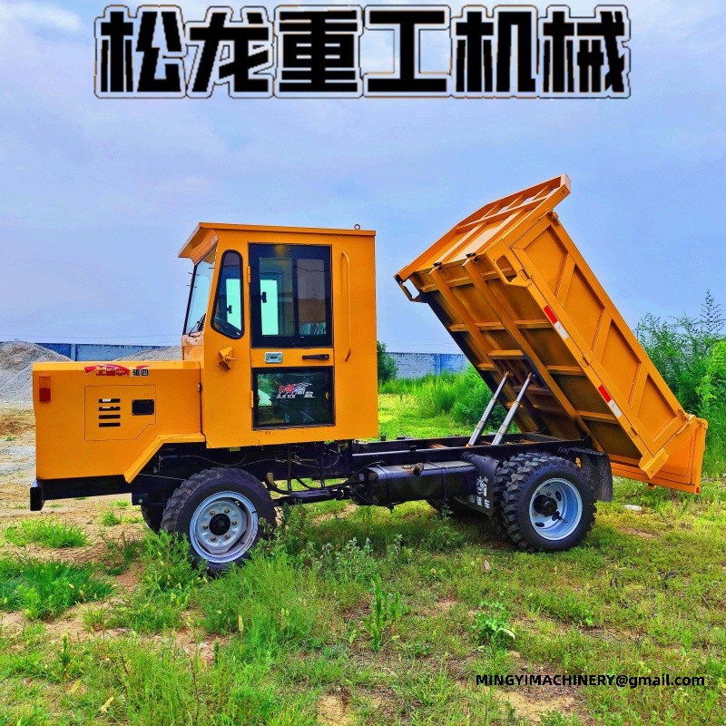 custom built all terrain dump truck
