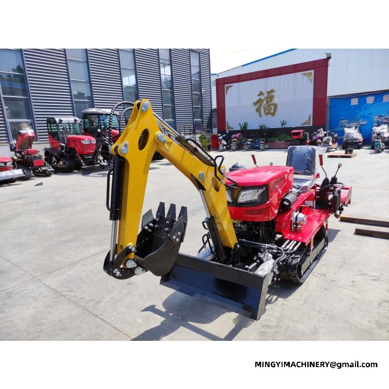 tracked farming tractor
