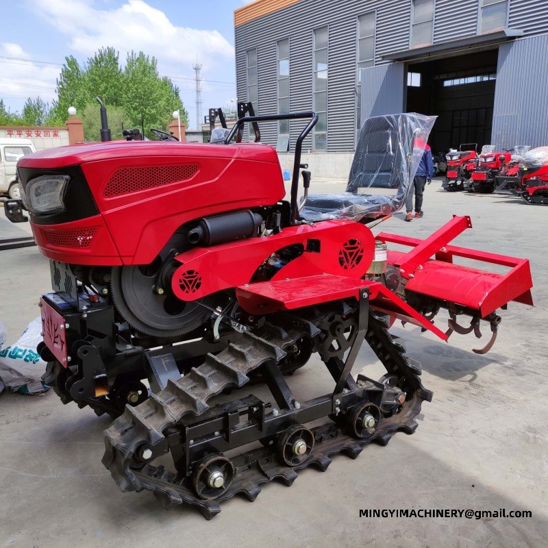 tracked tractor with 3 point hitch