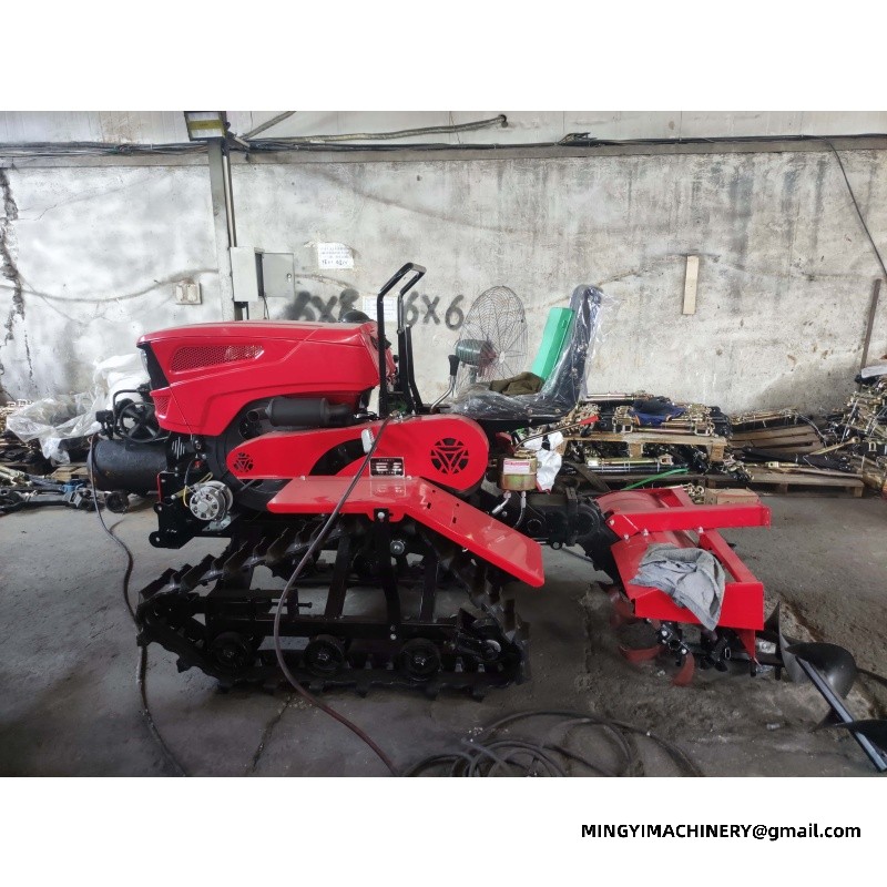 tracked tractor with 3 point hitch
