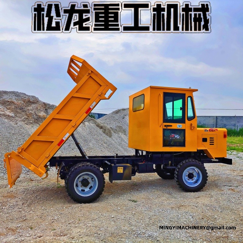 orestry dumper with log grab