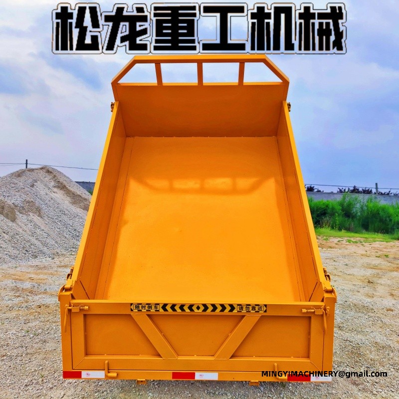 construction dumper hydraulic tipping