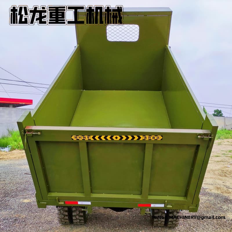4x4 Water Tank Transport Truck