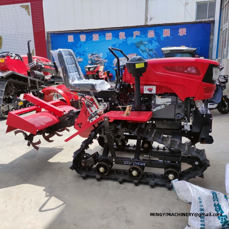 tracked tractor with 3 point hitch