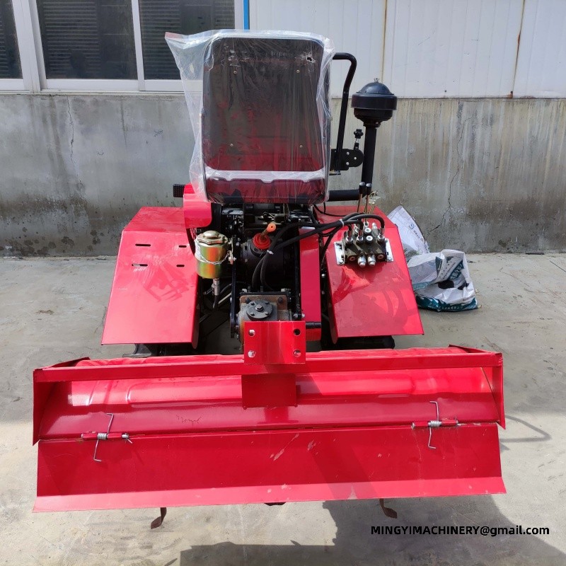 tracked tractor with 3 point hitch