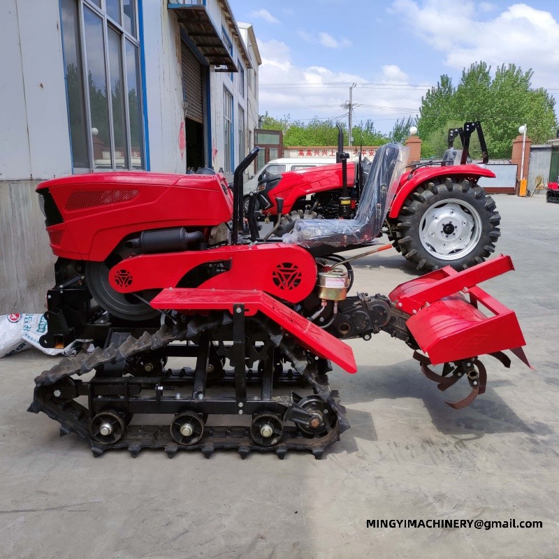 tracked tractor with 3 point hitch