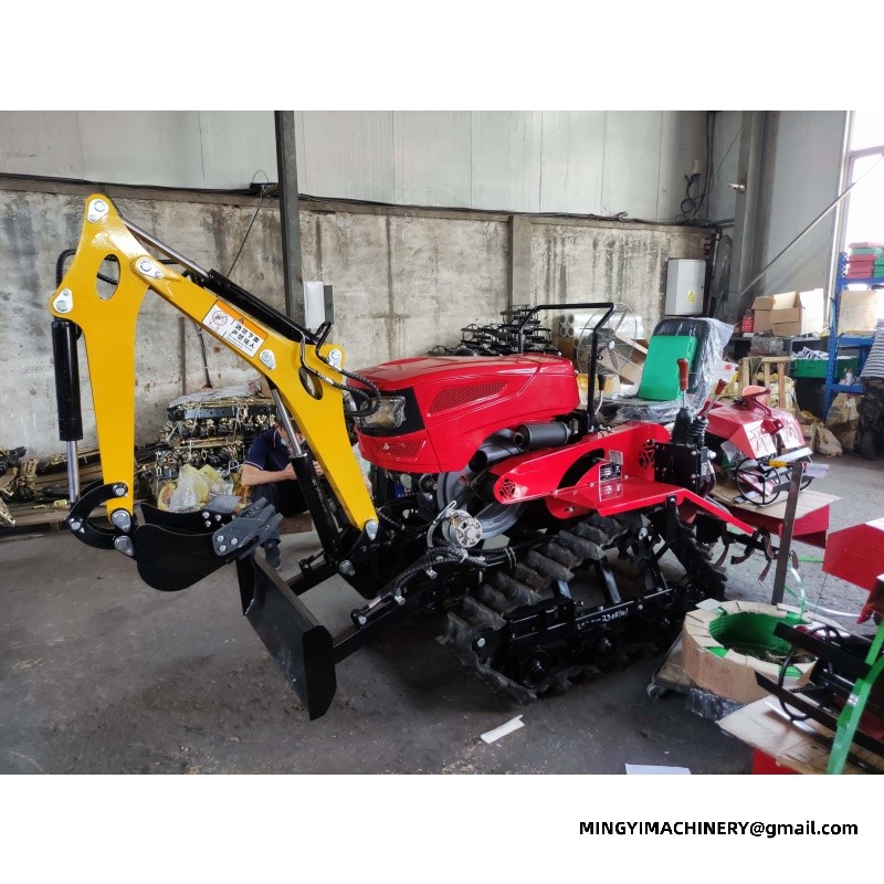 Compact Crawler Tiller for Orchard