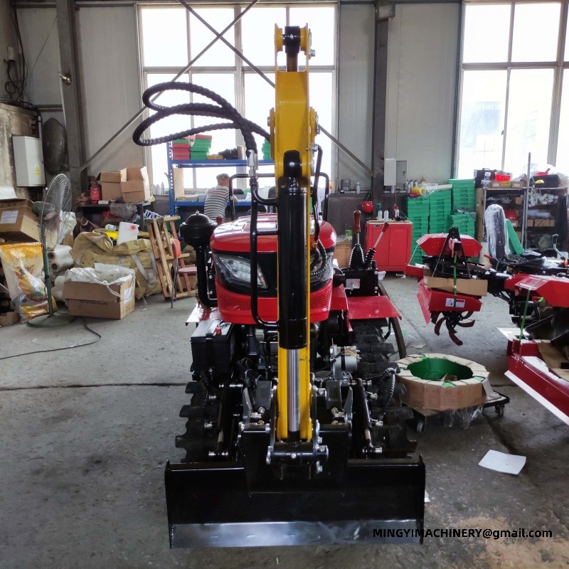 Compact Crawler Tiller for Orchard