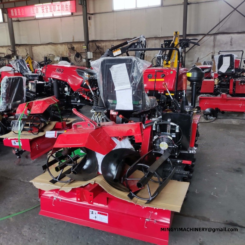 Compact Crawler Tiller for Orchard