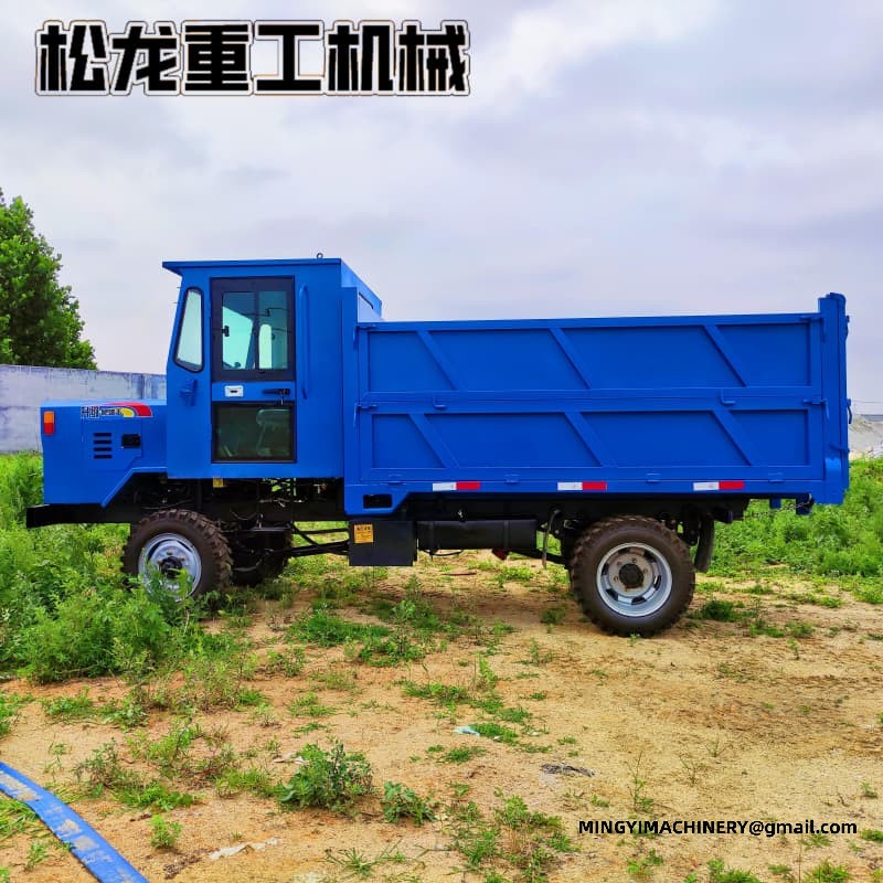 articulated off road dumper