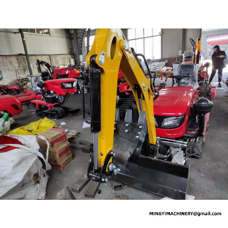 Crawler Tiller for Hillside Farming