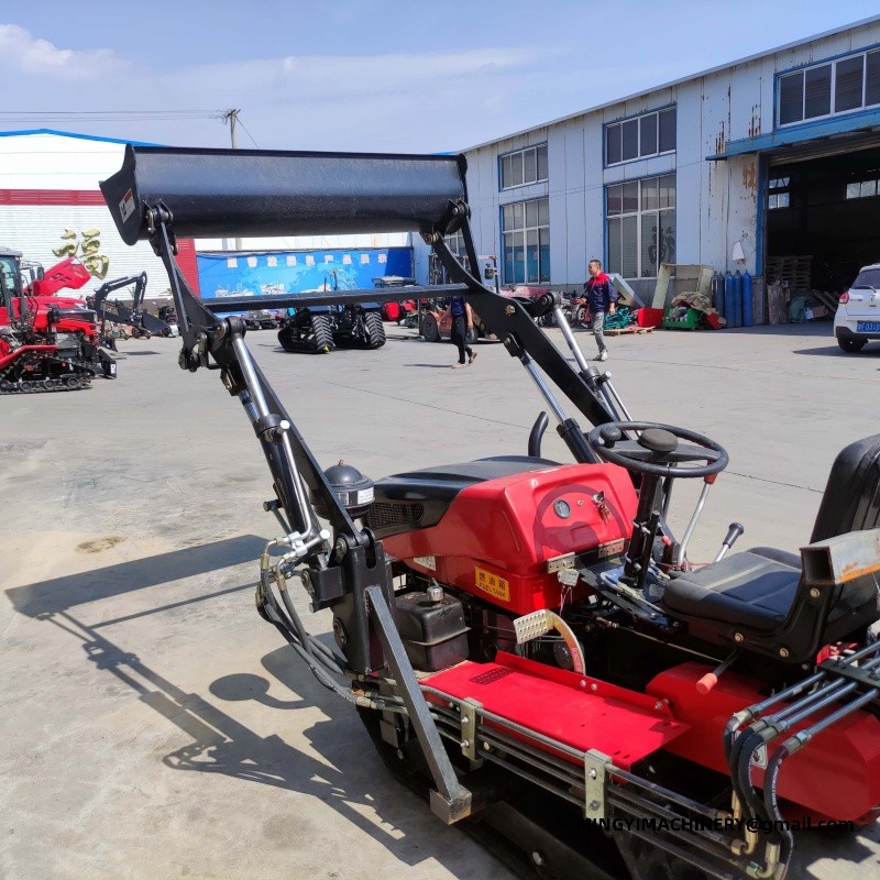 Crawler Tiller for Hillside Farming