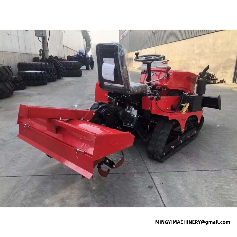 Compact Crawler Tiller for Orchard
