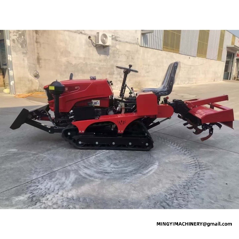 Compact Crawler Tiller for Orchard