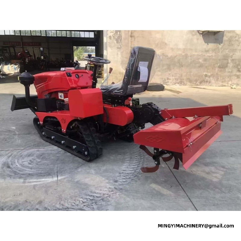 Compact Crawler Tiller for Orchard