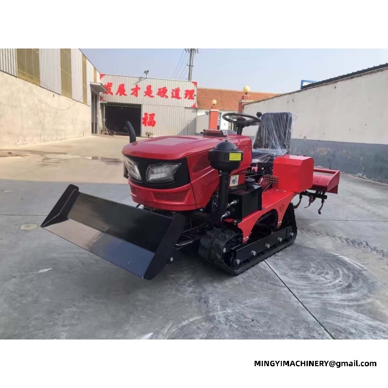 Compact Crawler Tiller for Orchard