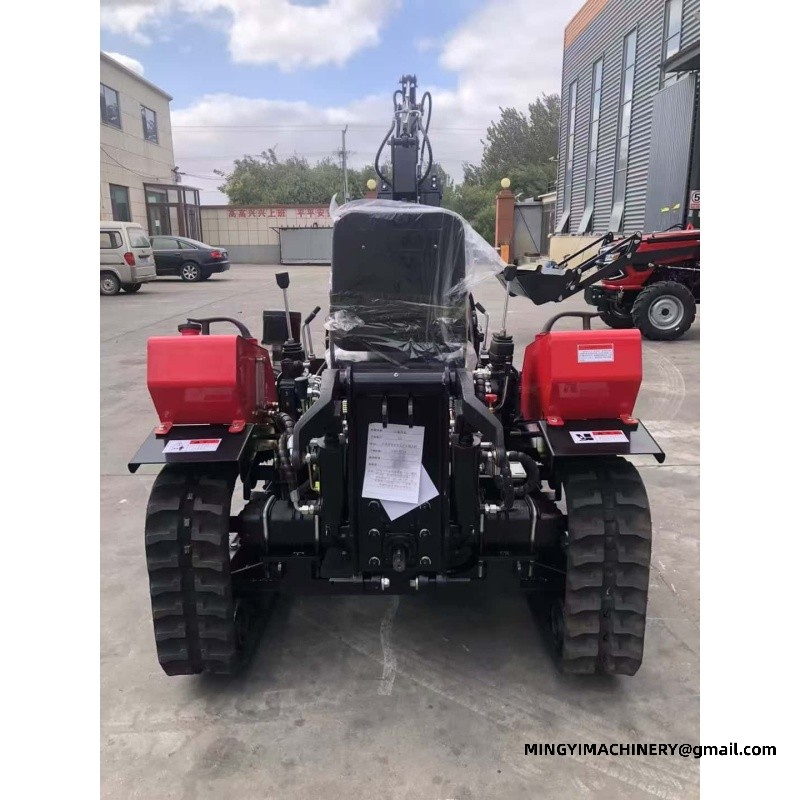 heavy duty track drive tiller
