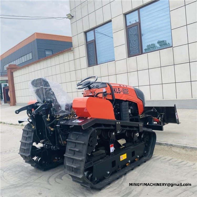 tracked tiller for muddy field