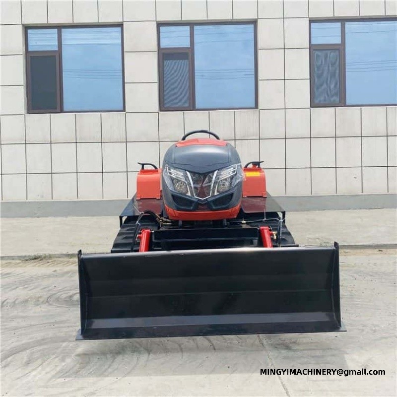 tracked tiller for muddy field