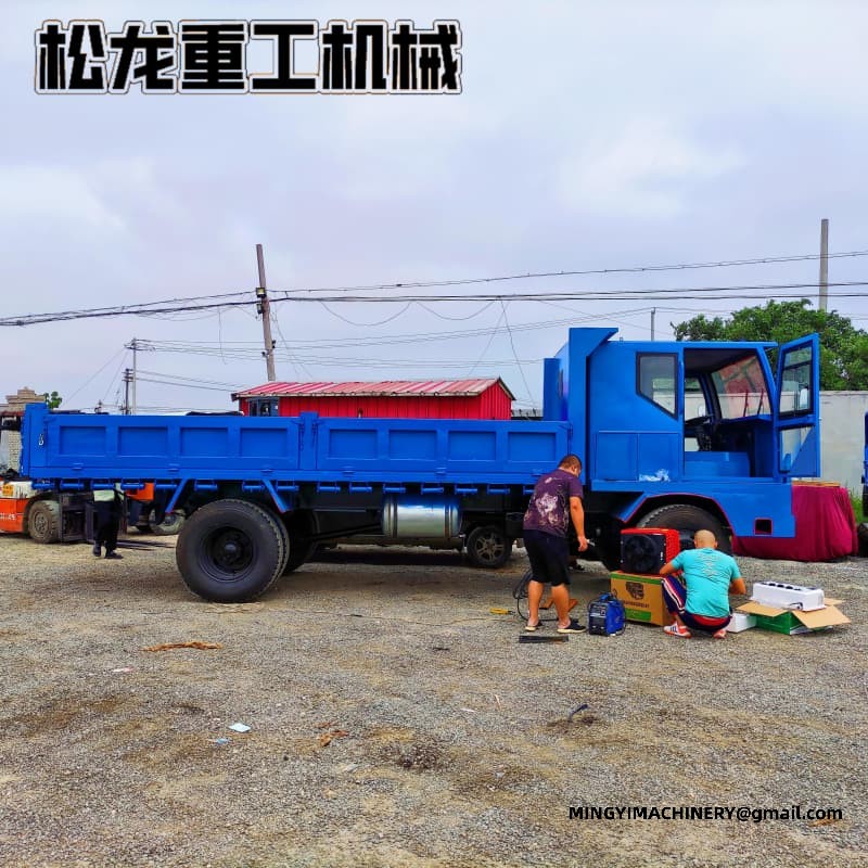 articulated dump truck small