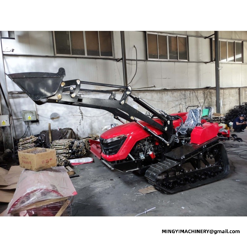 crawler tiller for orchard