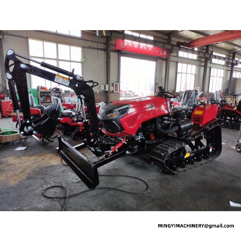 crawler tiller for orchard
