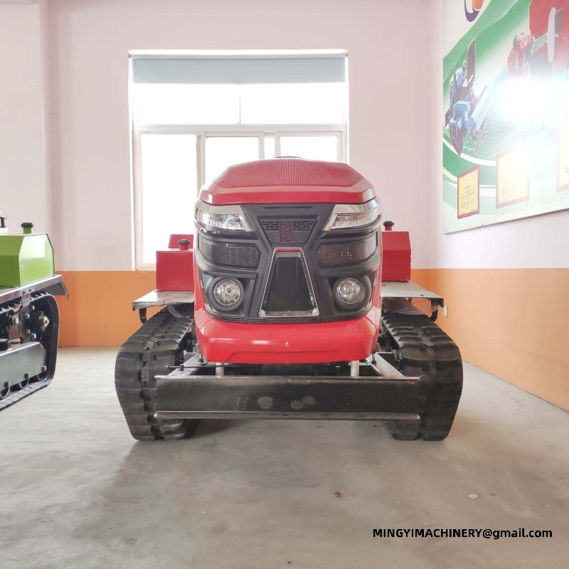 tracked tiller for paddy field