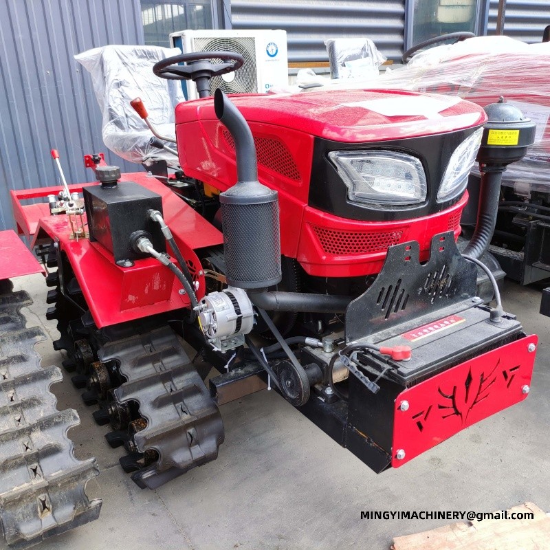 tracked agricultural tiller factory