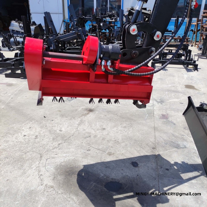 crawler tiller with plow Weed remover