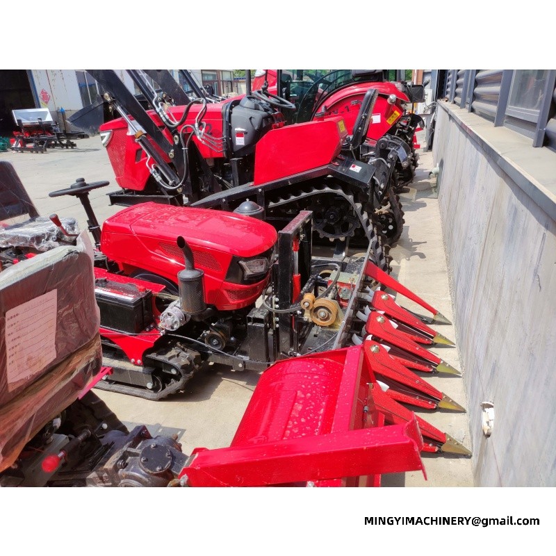 crawler tiller with trailer Cutting machine