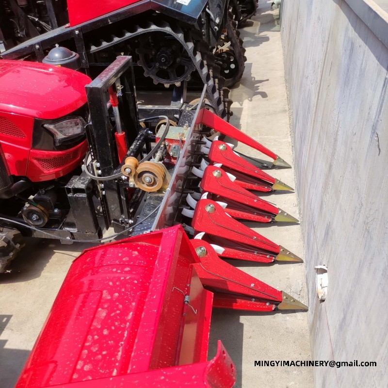 crawler tiller with trailer Cutting machine