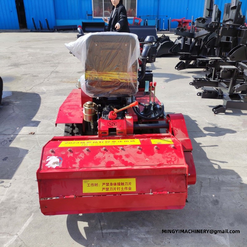 tracked agricultural tiller factory Grass cutter