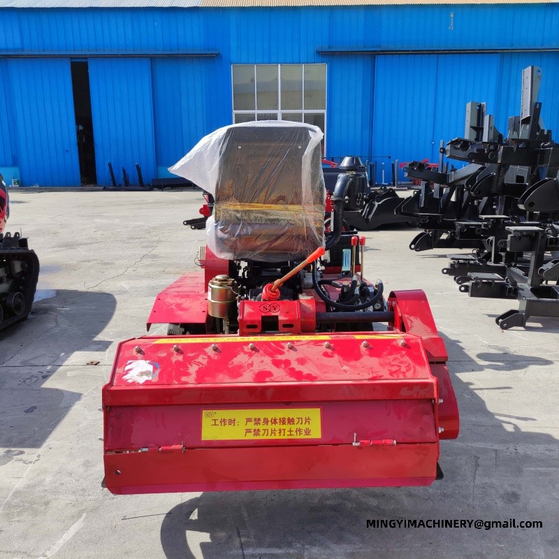 tracked agricultural tiller factory Grass cutter