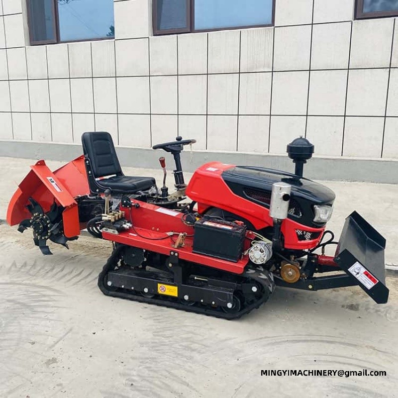 wholesale crawler tiller ditch digger
