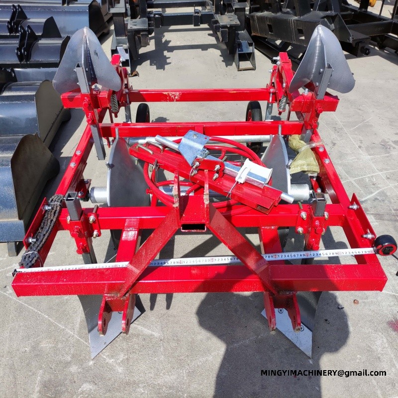 crawler tiller with attachments