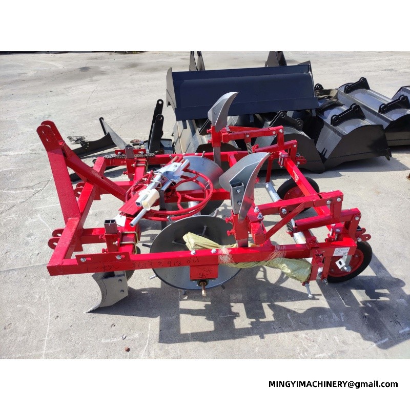 crawler tiller with attachments