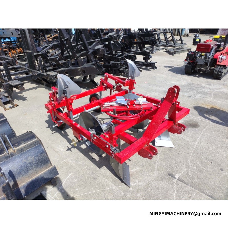 crawler tiller with attachments