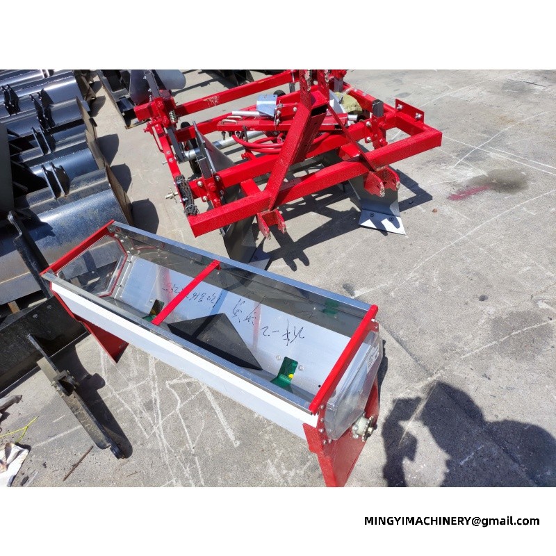 crawler tiller with attachments