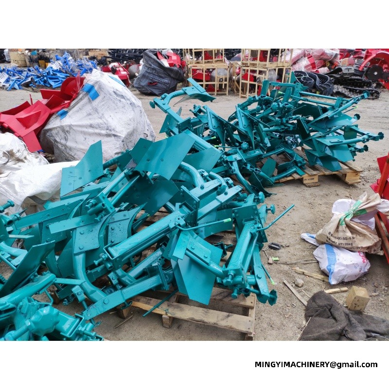 crawler tiller with attachments