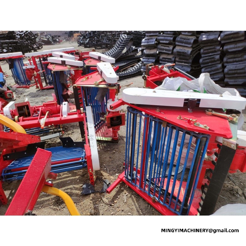 crawler tiller with attachments