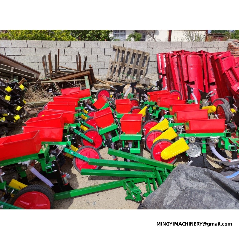 crawler tiller with seeder maize drill